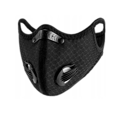 Rock z filtrem KN95 FFP2 maska sportowa na rower i do biegania