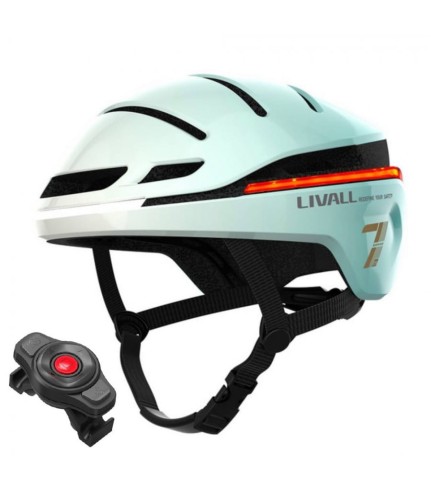 Livall EVO21 M Miętowy kask rowerowy