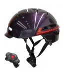 Livall BH51M Neo M Fioletowy kask rowerowy