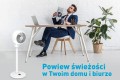 Ideal Fan 1 wentylator i cyrkulator biurkowo podłogowy