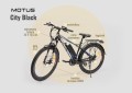 Motus City Black czarny rower elektryczny