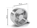 Stadler Form Q srebrny wentylator