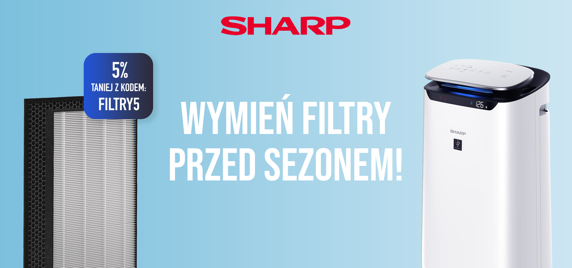 Filtry do oczyszczaczy Sharp
